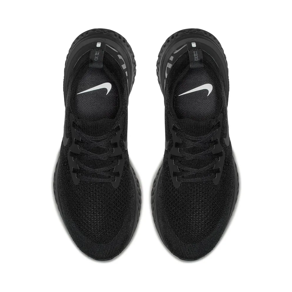 Nike Epic React Flyknit Triple Black (W) Black/Black-Black (AQ0070-003)