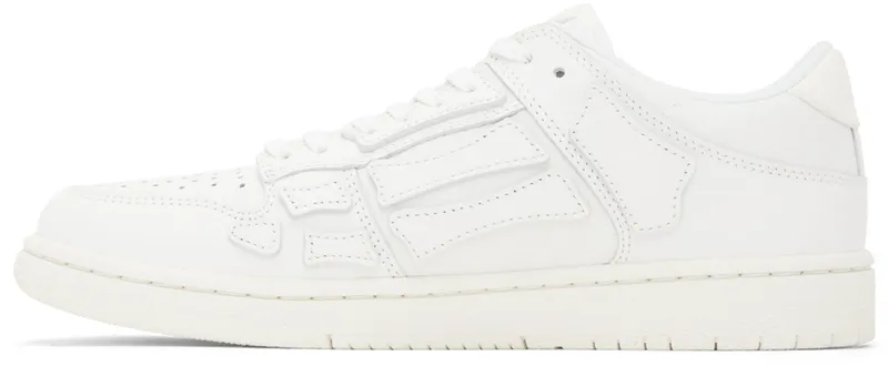 AMIRI White Skel Top Low Sneakers (MFS003-194)