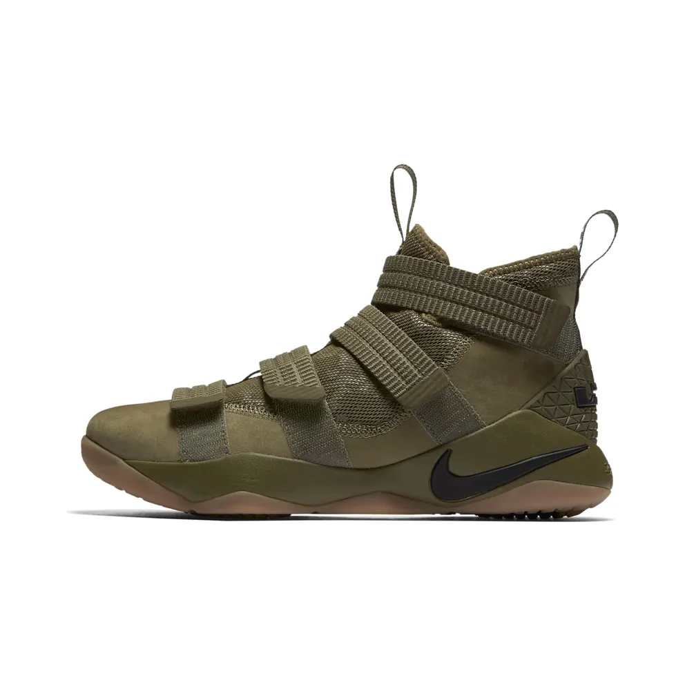 Nike LeBron Zoom Soldier 11 Olive Camo (897646-200)