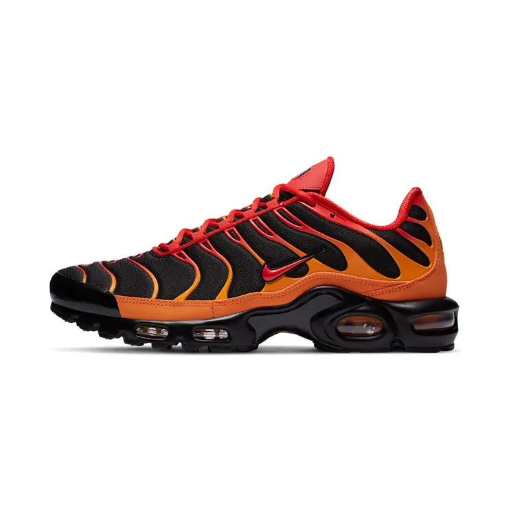 Nike Air Max Plus Volcano “Black / Vivid Orange / Chile Red” (DA1514-001)