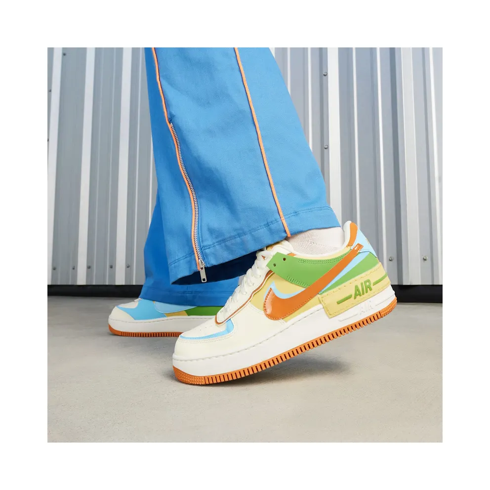 Nike Air Force 1 Low Shadow Coconut Milk Saturn Gold (DZ1847-103)