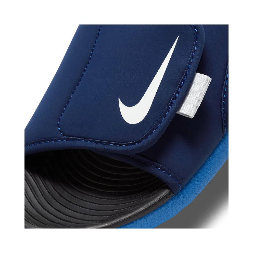 Nike Sunray Adjust 5 V2 “Blue Void / Signal Blue / Black / Pure Platinum” (DB9562-401)