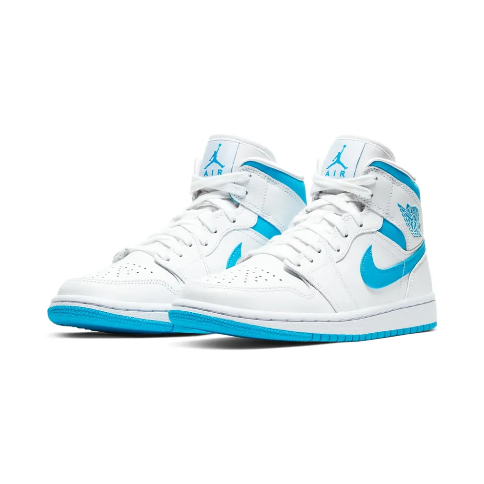 Air Jordan WMNS Nike AJ 1 Mid UNC (2020) (BQ6472-114)