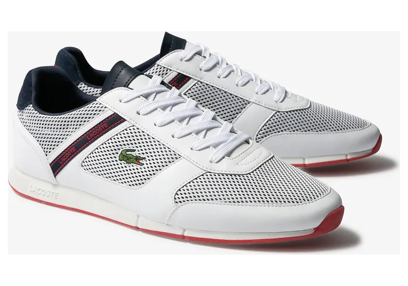 Lacoste Herren-Sneakers MENERVA Sport Weiss (39CMA0015-042)