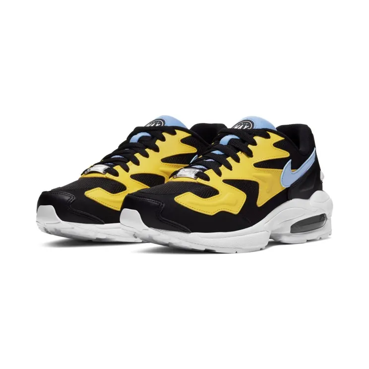 Nike Air Max 2 Light Yellow Light Blue Black