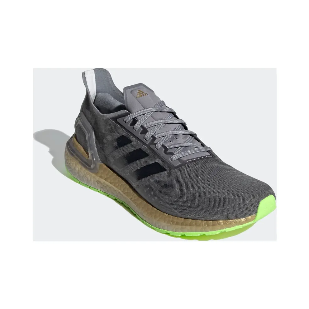 adidas Ultraboost PB Grey Three / Core Black / Signal Green (EG0425)