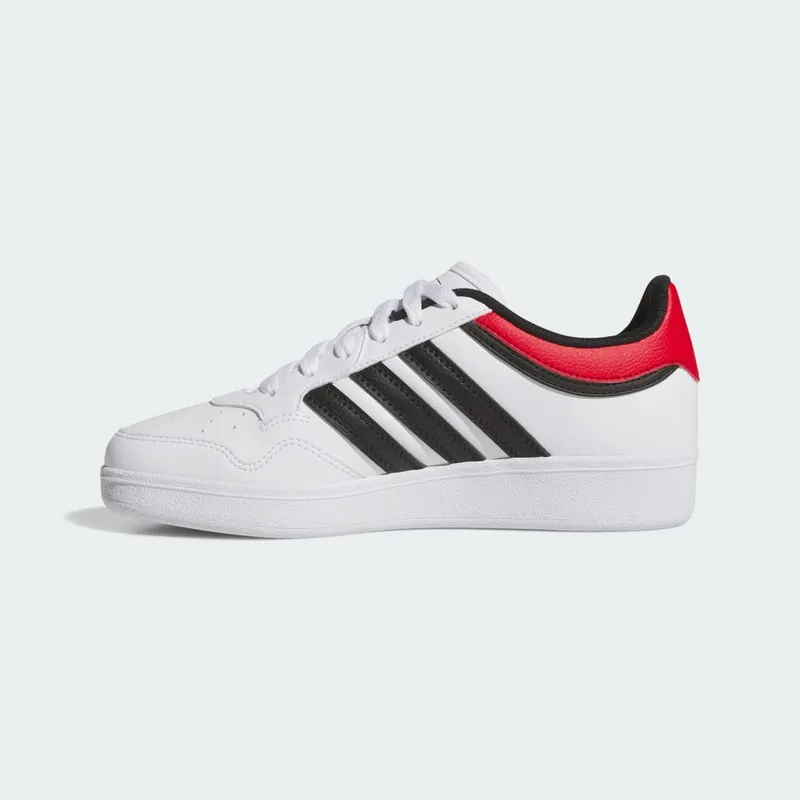 Adidas Hoops 4.0 Kids Cloud White / Core Black / Better Scarlet (JQ7852)