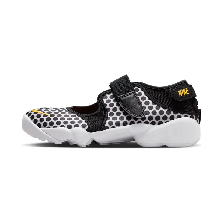 Nike Air Rift Breathe “Black / White / Laser Orange” (DX5422-001)
