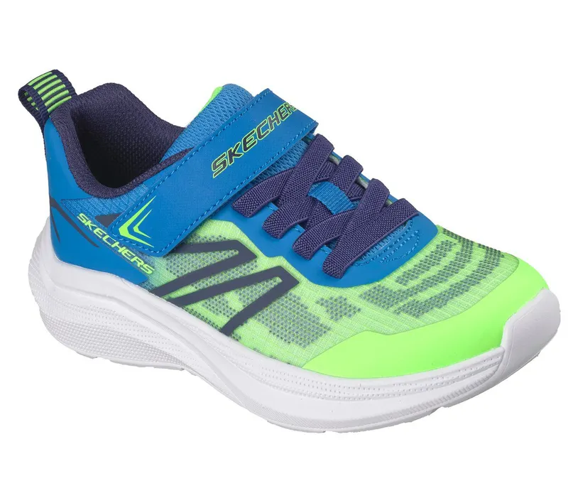 Skechers Microspec Velocity Sneaker Limoen/Blue