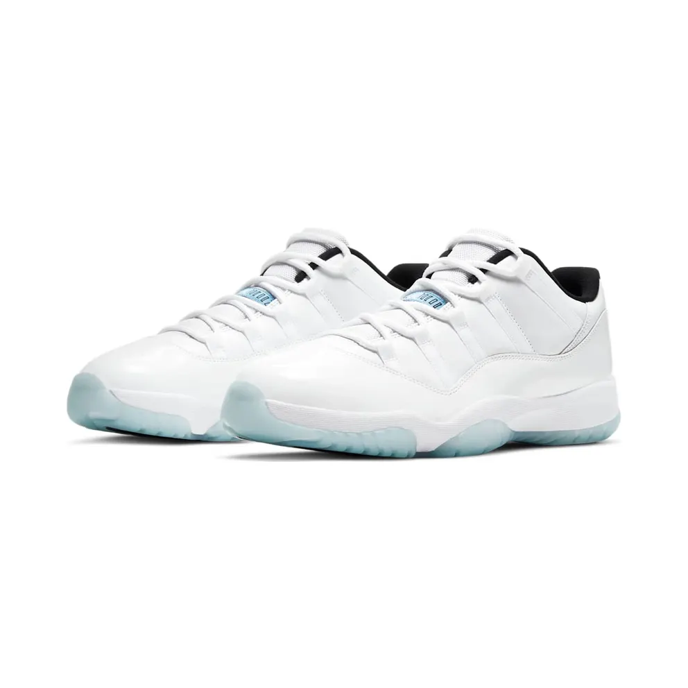Jordan 11 Retro Low Legend Blue (GS) – “White / Legend Blue / White” (AV2187-117)