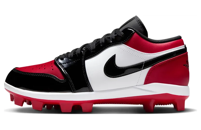 Jordan 1 Retro MCS Low Patent Bred Toe (CJ8524-600)