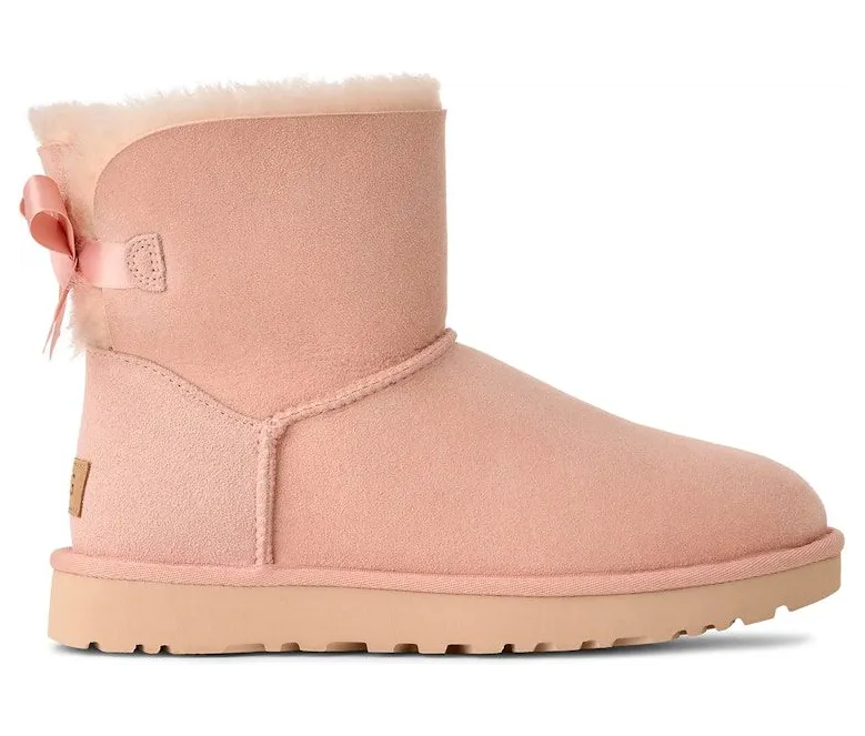 UGG Mini Bailey Bow II Beige Blush (1016501-BGB)