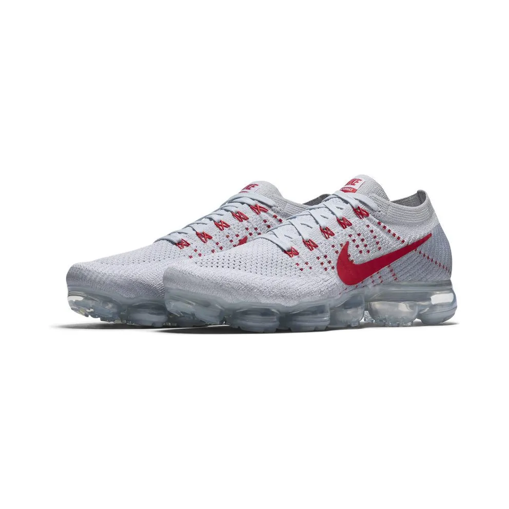 Nike Air VaporMax OG Pure Platinum/University Red-Wolf Grey (849558-006)