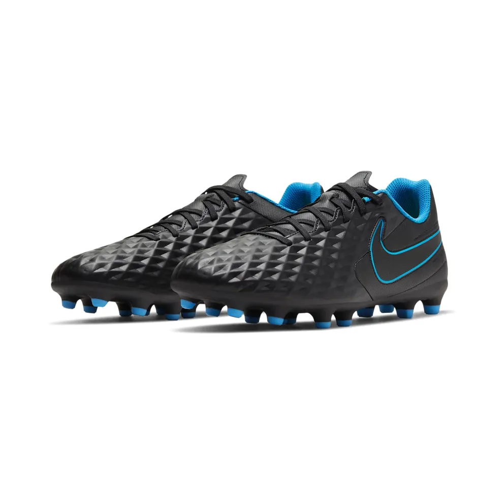 Nike Tiempo Legend 8 Club FG MG Black Light Photo Blue (AT6107-090)