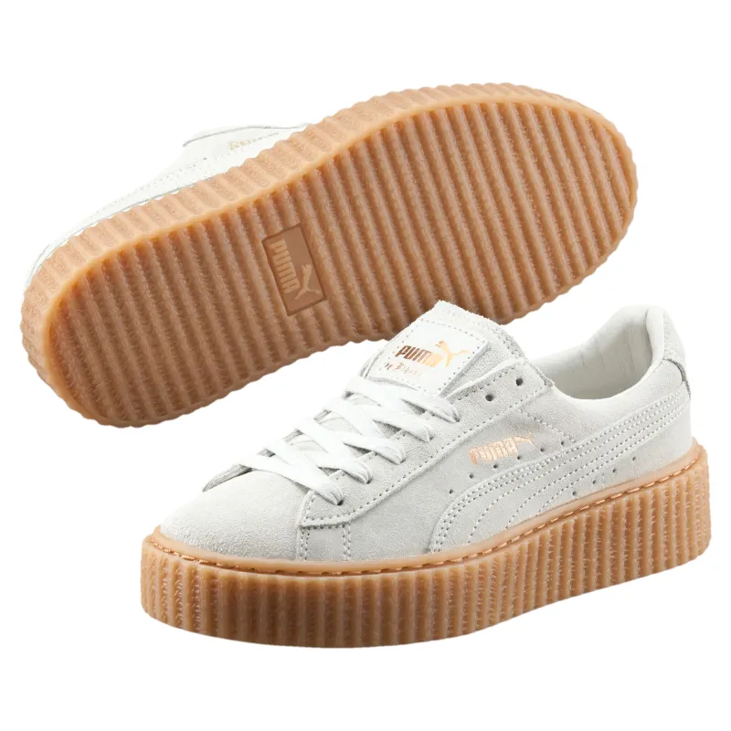 Puma Creepers Rihanna Fenty White Oatmeal (W) White/Oatmeal (361005-06)