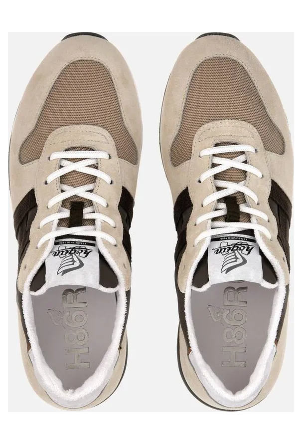 Sneakers Hogan H383 Beige Brown (HXM3830AN51MST0BBZ) (3)