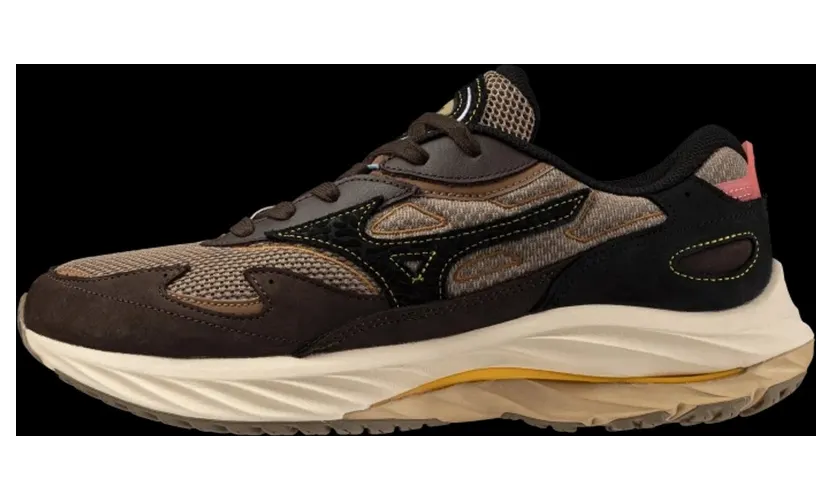 Mizuno Wave Ride Mizuno Rider Fossil/Black/Mole (D1GA250904)