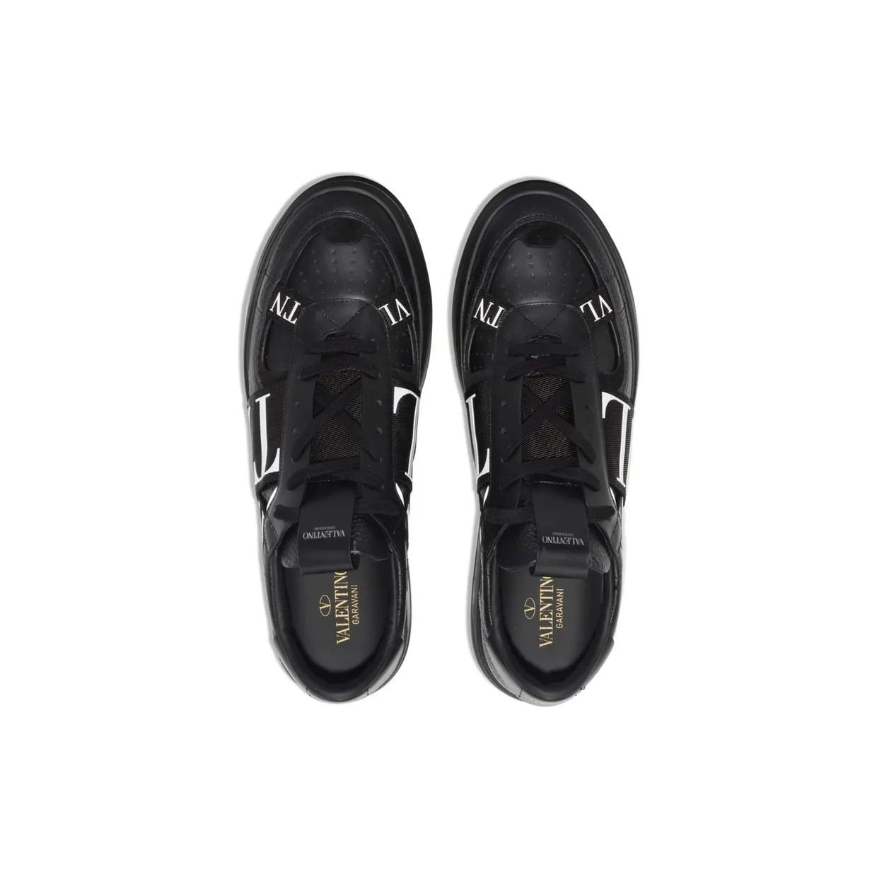 Valentino Garavani Low-top Calfskin VL7N “Black/White” (8Y2S0C58WRQ 0NO) (4)