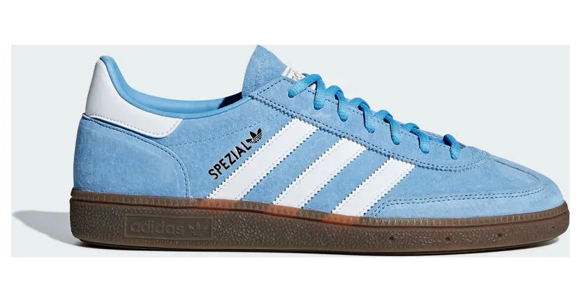 adidas Spezial Handbalschoenen Light Blue / Cloud White / Gum5 (BD7632)