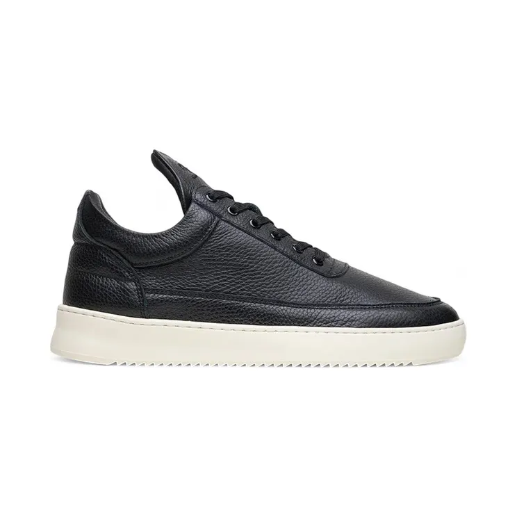 Filling Pieces Low Top Grain Leather Black (122510300235)