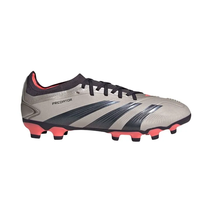 adidas Predator Pro MG Platinum Metallic Aurora Black Turbo (IF6370)