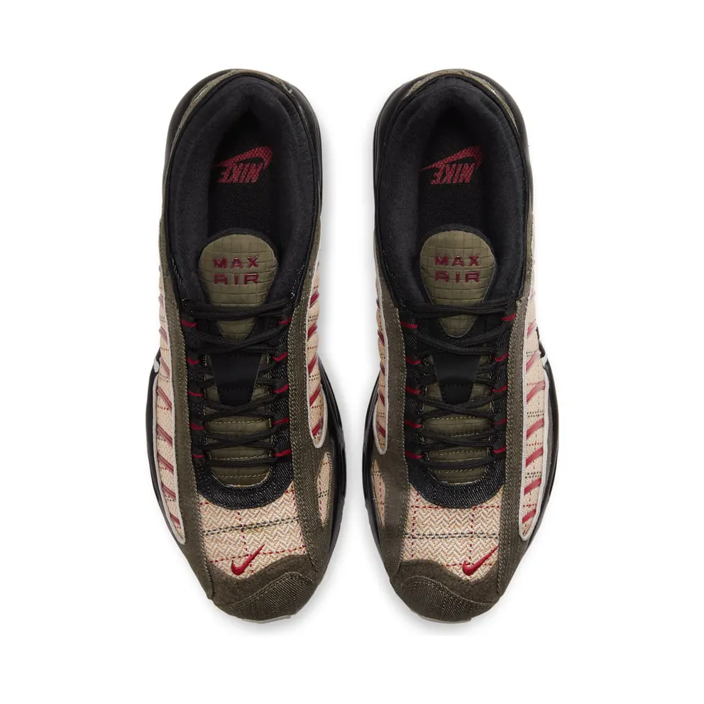 Nike Air Max Tailwind 4 Plaid Olive Olive Canvas/Team Red-Brown (CT1197-001)