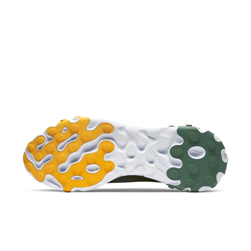 Nike React Element 55 Green Bay Packers Fir/White-University Gold (CK4882-300)