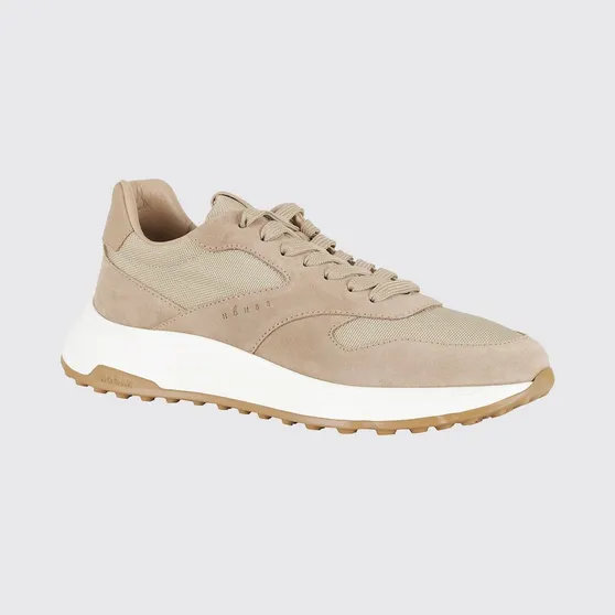 Hogan Hyperlight Sneakers in Suede and Mesh Brown (HXM5630FK6HUGO0ZCU)