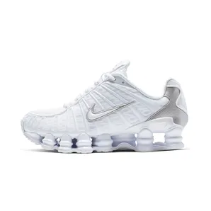 Nike Shox TL White Metallic Silver (W) “White / Metallic Silver / Max Orange” (AR3566-100)