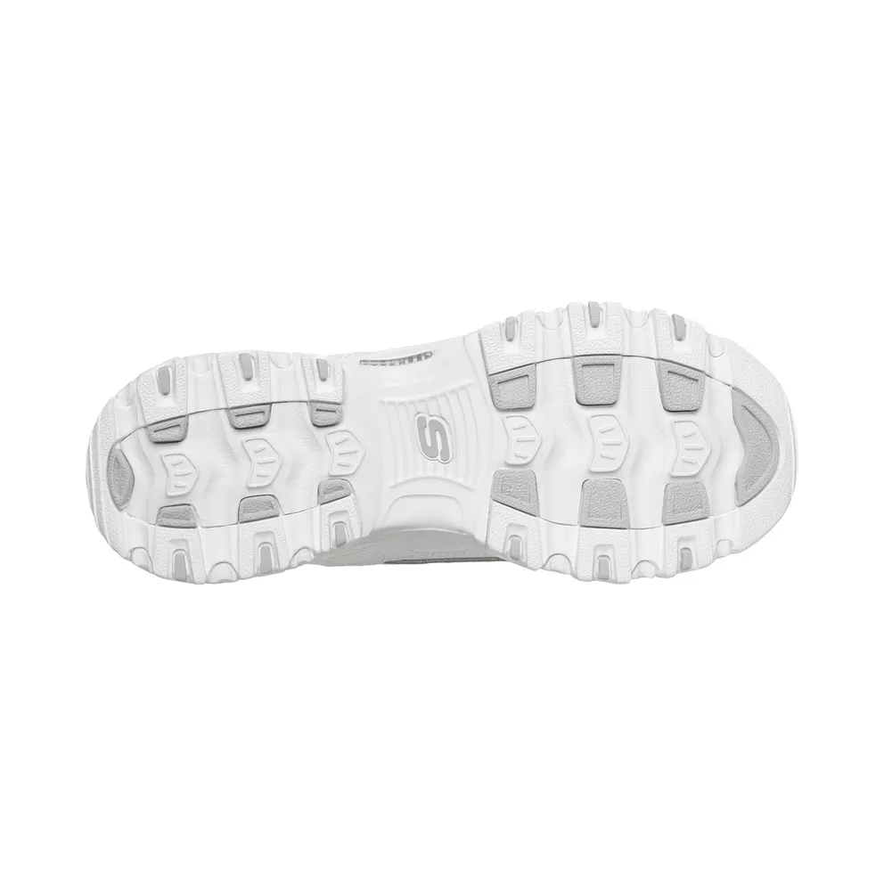 Skechers Slip-ins: D’Lites – Winning Choice Sneaker White/Silver