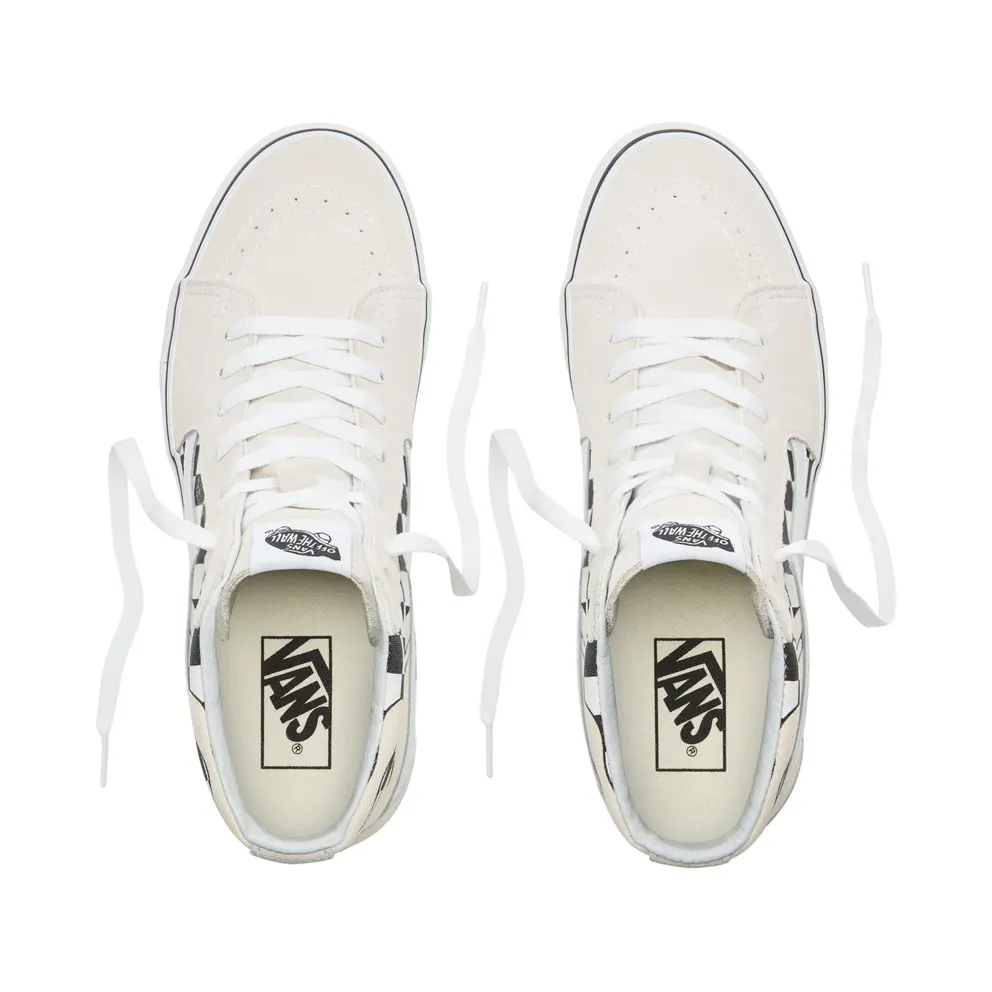 Vans Sk8-Hi Checkerboard Flame White Classic White/True White (VN0A38GERX7)