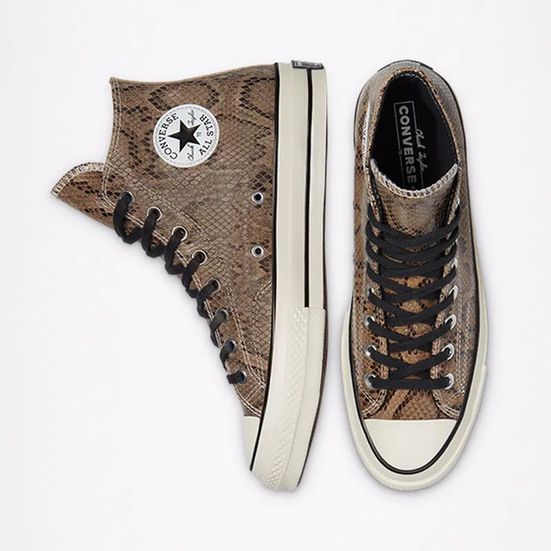 Converse Archive Reptile Chuck 70 High Top Brown/egret/black “Snake” (170103C)