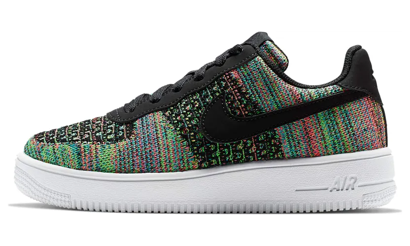 Nike Air Force 1 Flyknit 2.0 ‘Multicolor’ Black/Hyper Pink/Volt (BV0063-002)