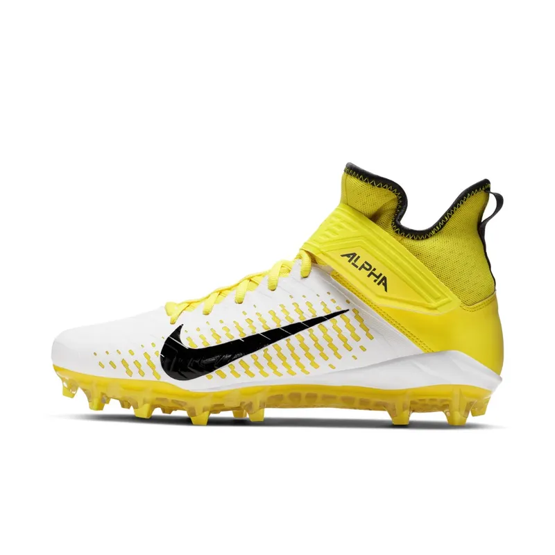 Nike Alpha Menace Pro 2 Mid White Opti Yellow White/Opti Yellow/Anthracite (AQ3209-102)