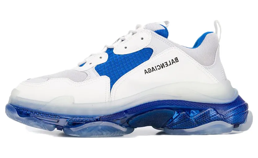 Balenciaga Triple S White Blue