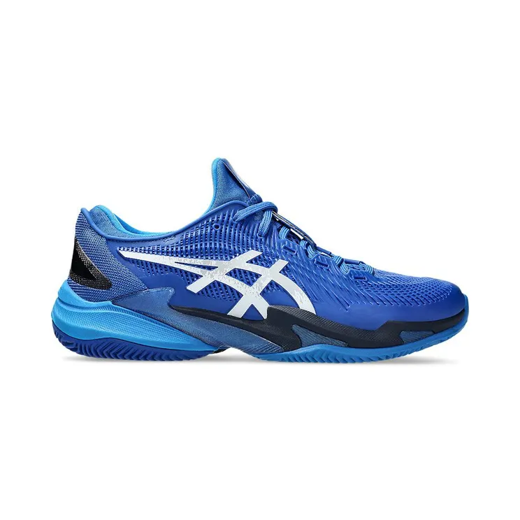 ASICS Court FF 3 Novak Clay Tuna Blue Pure Silver (1041A521-965)