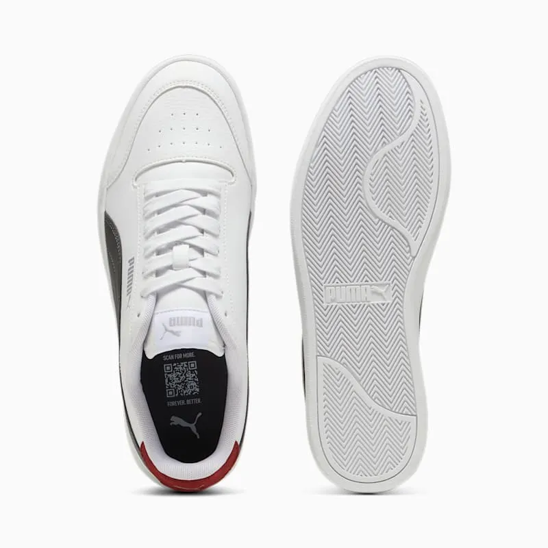 Puma Shuffle White / Shadow Gray / Intense Red (309668-33)