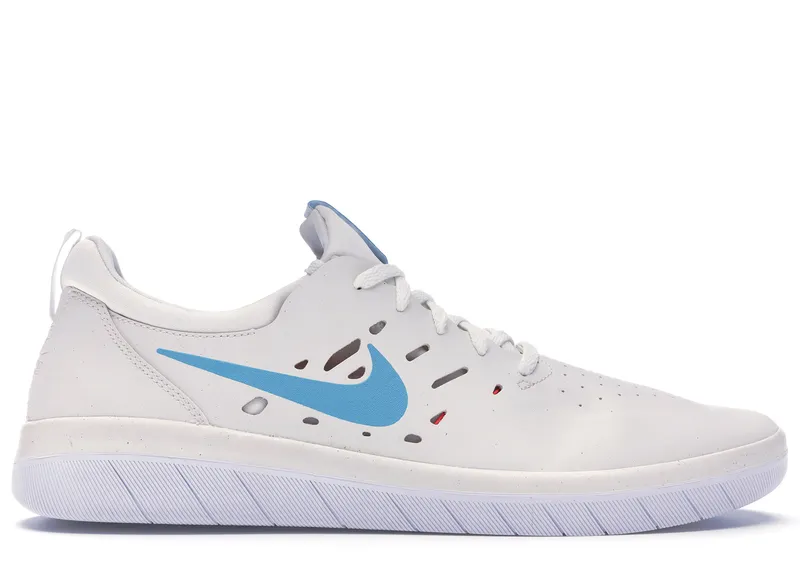 Nike SB Nyjah Summit White Light Blue Fury Summit White/Light Blue Fury (AA4272-101)