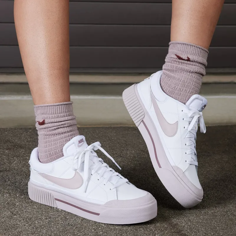 Nike Court Legacy Lift White Platinum Violet (DM7590-105)