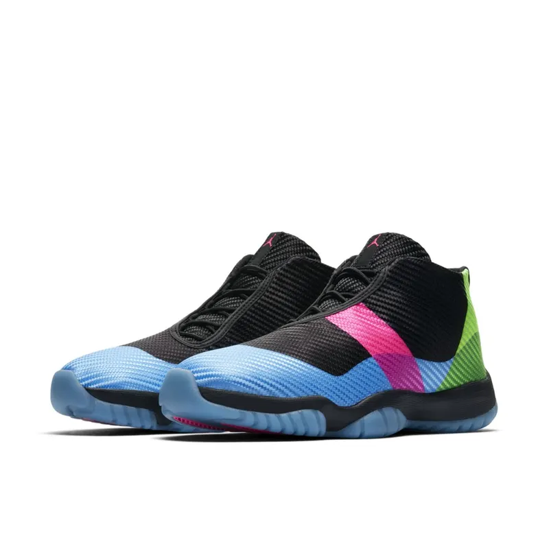 Jordan Future Quai54 (2018) Black/Black-University Blue-Pink Blast (AT9191-001)