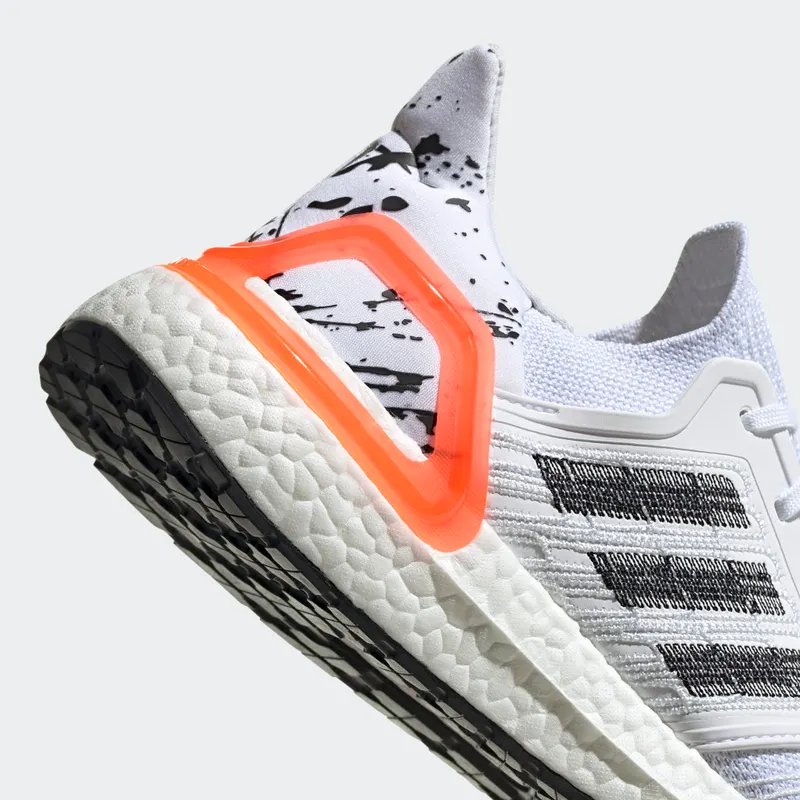 Adidas UltraBoost 20 White Orange (EG0699)