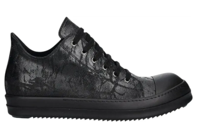 Rick Owens DRKSHDW Low Sneaks Black (DU01E3802 BMC 09ALL)
