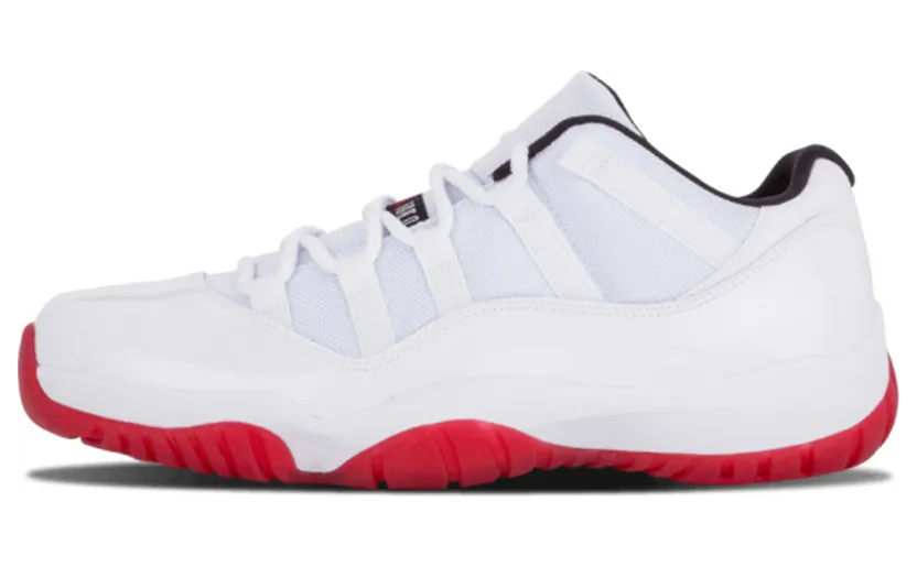 Air Jordan 11 Retro Low White Varsity Red (528895-101)