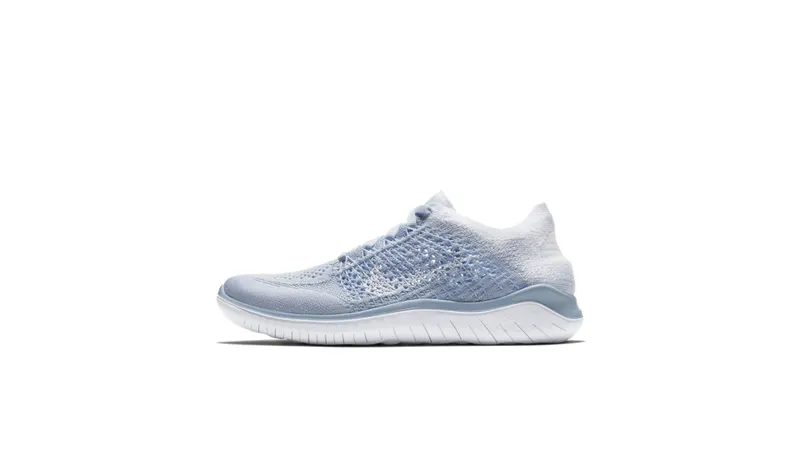 Nike Free RN Flyknit 2018 Hydrogen Blue (W) Hydrogen Blue/White-White (942839-402)