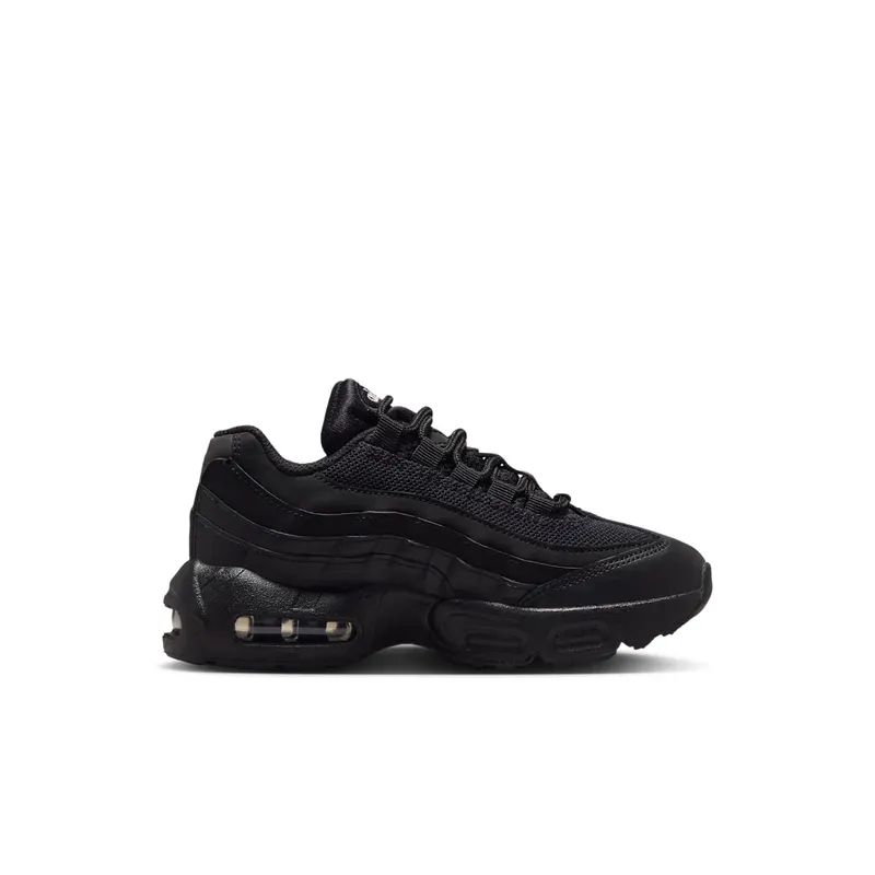Nike Air Max 95 Recraft GS “Black / Black / Anthracite / Black” (HQ6364-001)