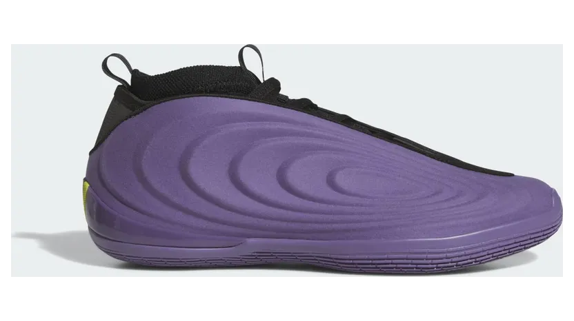 Adidas Harden Volume 10 schoenen Tech Purple / Core Black / Lucid Lemon (JQ9426)