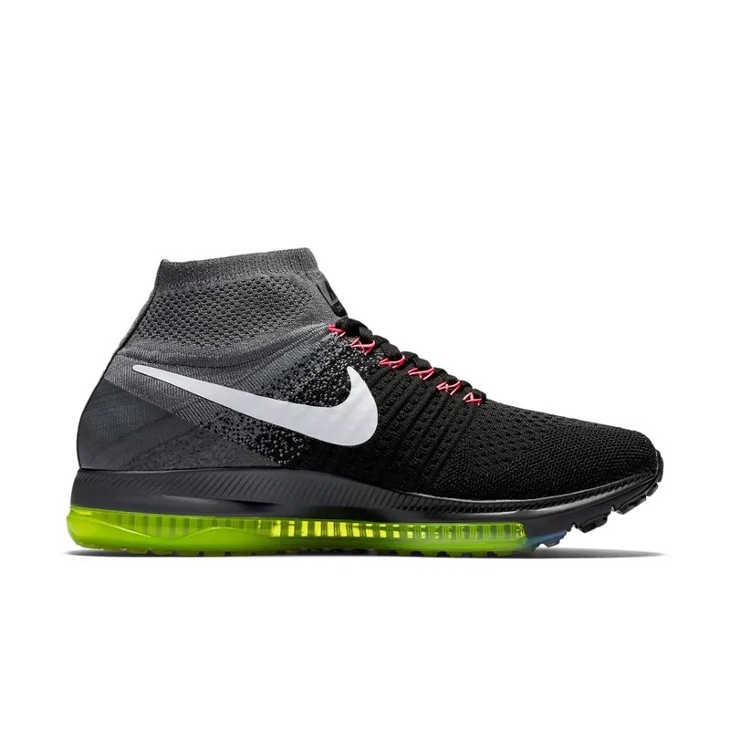 Nike Zoom All Out Flyknit Black White Volt (845361-002)