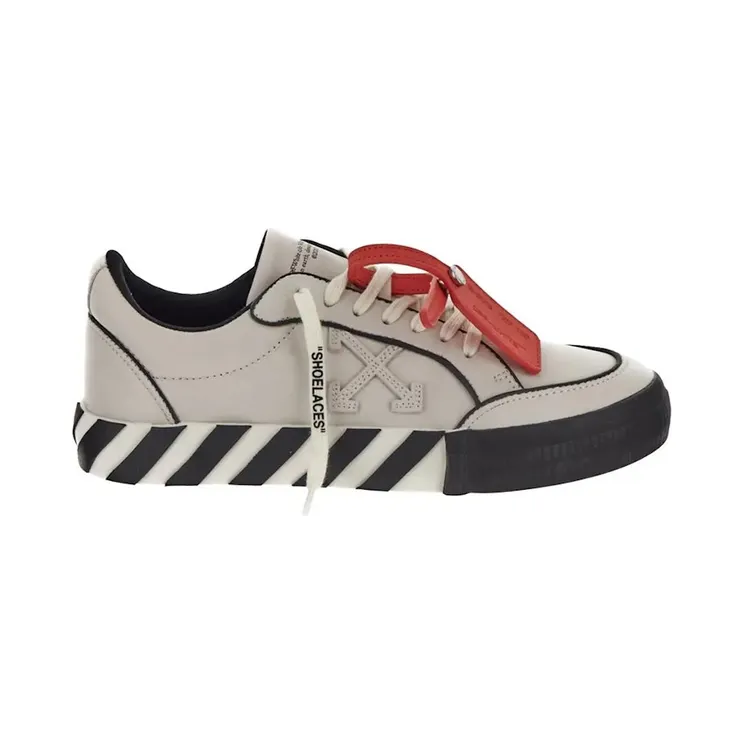 OFF-WHITE Low Vulcanized Outlined White Black (OMIA085S23LEA0040110)