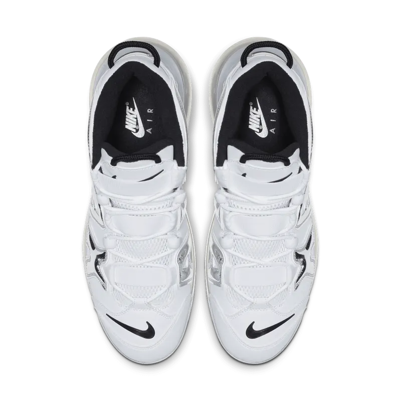 Nike Air More Uptempo 720 White Metallic Silver White/Metallic Silver-Black (BQ7668-100)