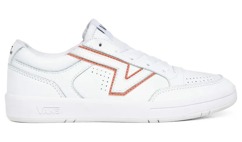 VANS Leather Lowland Cc Schoenen (Wit)